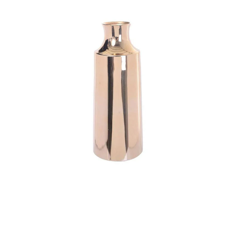 Jarrón Decorativo metálico 35 x 14.5cm - Fokus Home