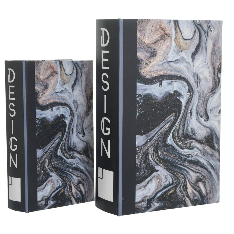 SET Cajas Decorativas L:27x18x7CM / S:21x13x5CM - Fokus Home