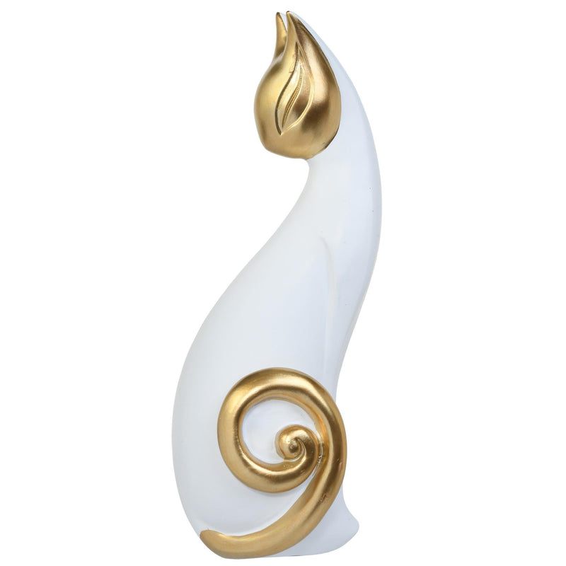 GATO DECORATIVO 10.3X9.5X26CM - Fokus Home